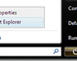 Another way to Exit Explorer in Windows Vista & Windows 7