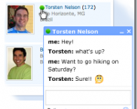 Integrated Chat service is available in orkut too